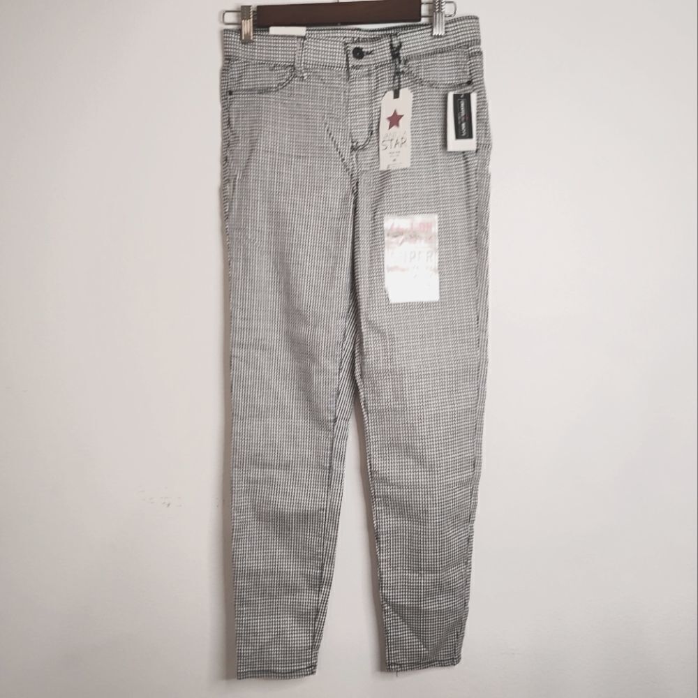 Hounds tooth Medium stretch jeans